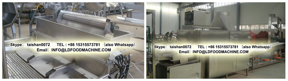 304SS Automatic continuous fryer with oil fiLDer, conveyor deep frying machinery