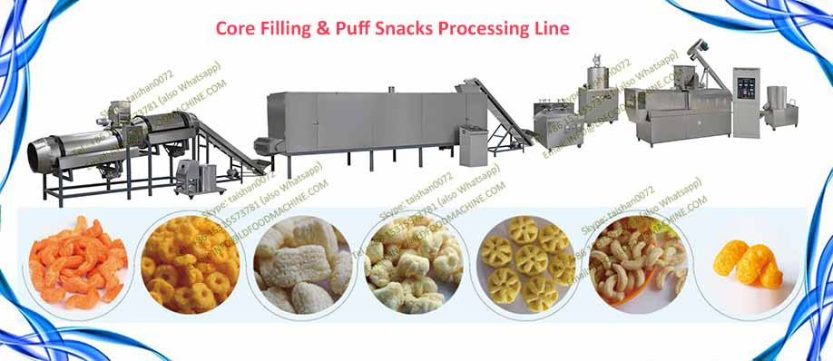 Stainless steel breakfast cereal corn flakes machinery line