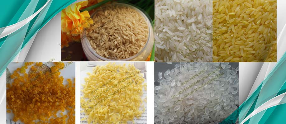 Nutrition Rice Artificial Rice machinery