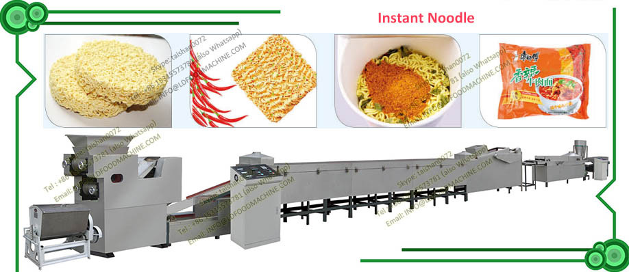 Extruded Instant Noodle machinery/