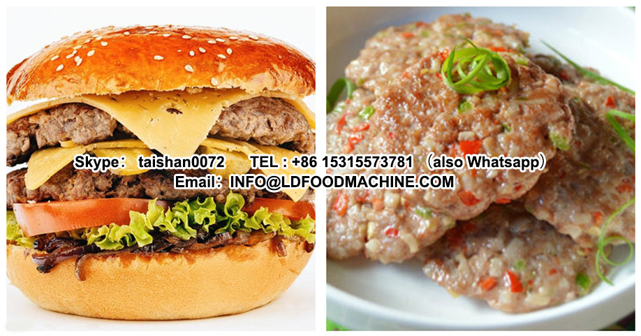 Mini automatic burger Patty make machinery, hamburger maker