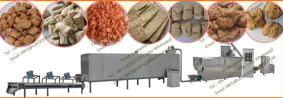 textured soya nuggets machinery