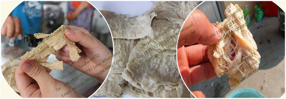 Textured soya meat make machinery/tvp/tLD food make machinery