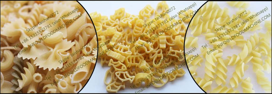 Automatic Macaroni Pasta/ Itlian Pasta/ LDaghetti Pasta Food Production