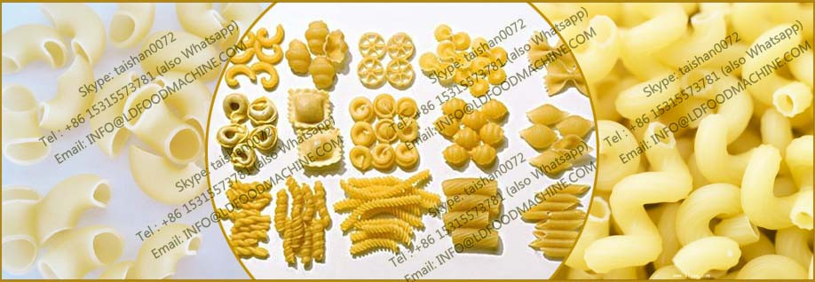 Automatic Macaroni Pasta/ Itlian Pasta/ LDaghetti Pasta Food Production