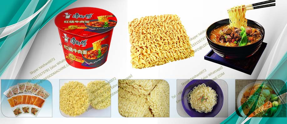 Industrial Vegetable Cup Automatic Instant Noodle make machinery