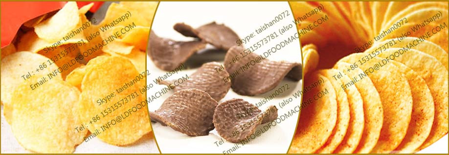 Automatic good quality fried potato pellet chips machinery