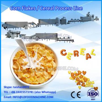 Breakfast cereal corn flakes make machinery / roasted corn flakes processing line / corn cereal make machinery