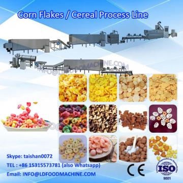 China automatic extrusion corn flake manufaturer, breakfast cereal machinery