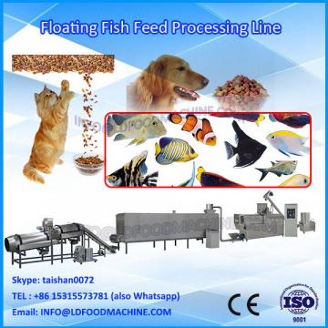 Fish feed expander machinery sole screw extruder