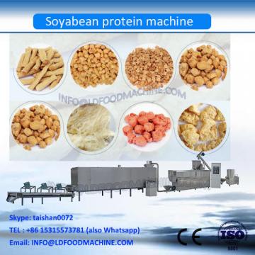 Extruded soybean protein production 