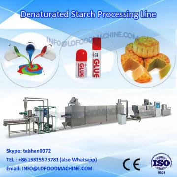pre gel modified starch extruder make machinery for textile