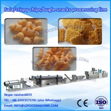 fried bugles snacks food extrusion make machinery