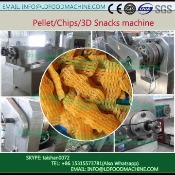 snack pellet processing line/potato pellet chips production line/3D pellet machinery
