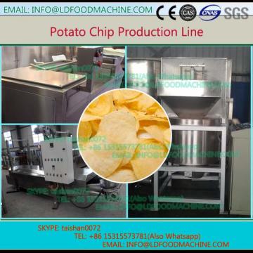 1000kg/h gas frozen potato chips production line