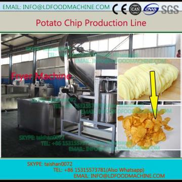 automatic potato chips processing factory