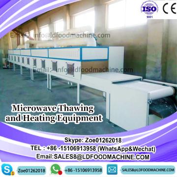 Microwave Thawing and Heating Prawns Equipment