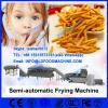 semi-automatic frying machinery for nuts/french fries/puffed snacks