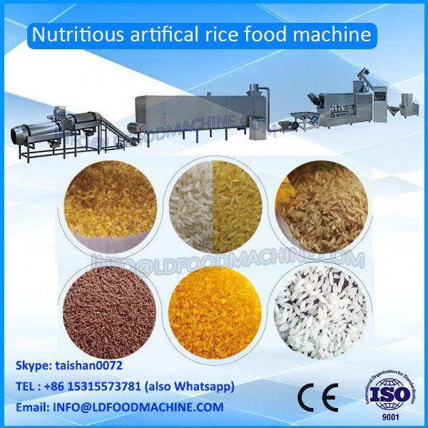 2016 hot-sell full automatic nutritional artificial rice make machinery #1 image