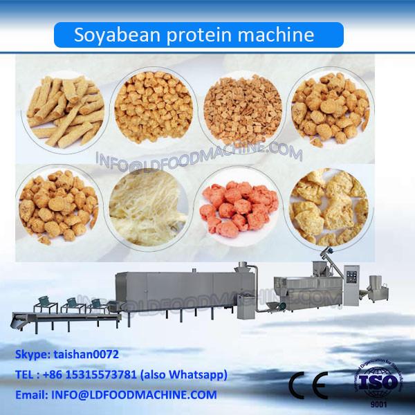 2017 China New textured vegetarian Soya Protein Chunk extruder machinery With CE #1 image
