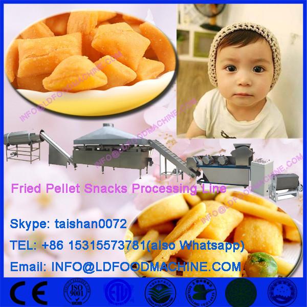 Frying pellet snacks pasta macaroni food extrusion machinery #1 image